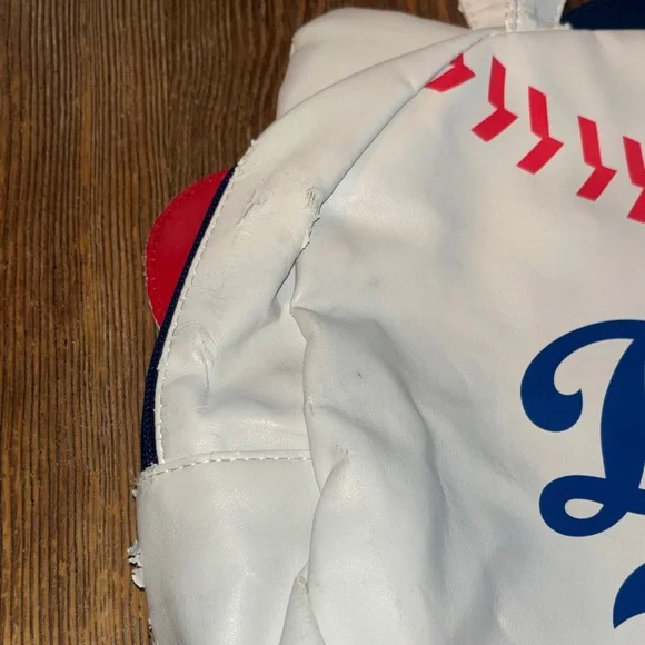 Hello Kitty White and Red Dodgers Tote Bag MLB - Picture 4 of 13